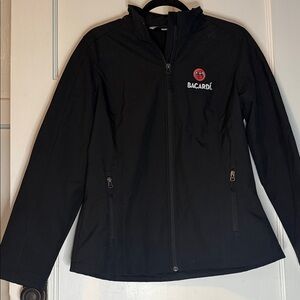 Fleece Lined Port Authority Women's Black Bacardi Rum Jacket
